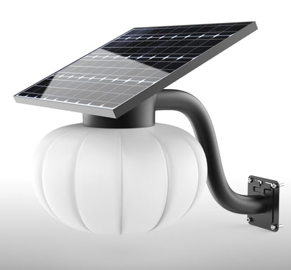 太阳能支臂柱头灯设计