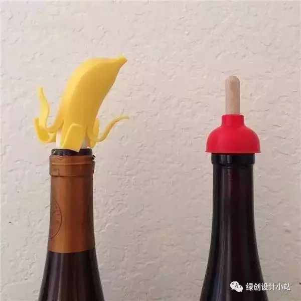 逗趣的红酒塞,设计师的童趣设计