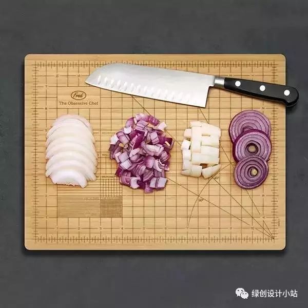 厨房竹制砧板,设计师的童趣设计
